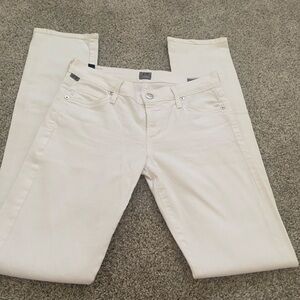 Citizens of Humanity 26” x 32” White Denim Jeans